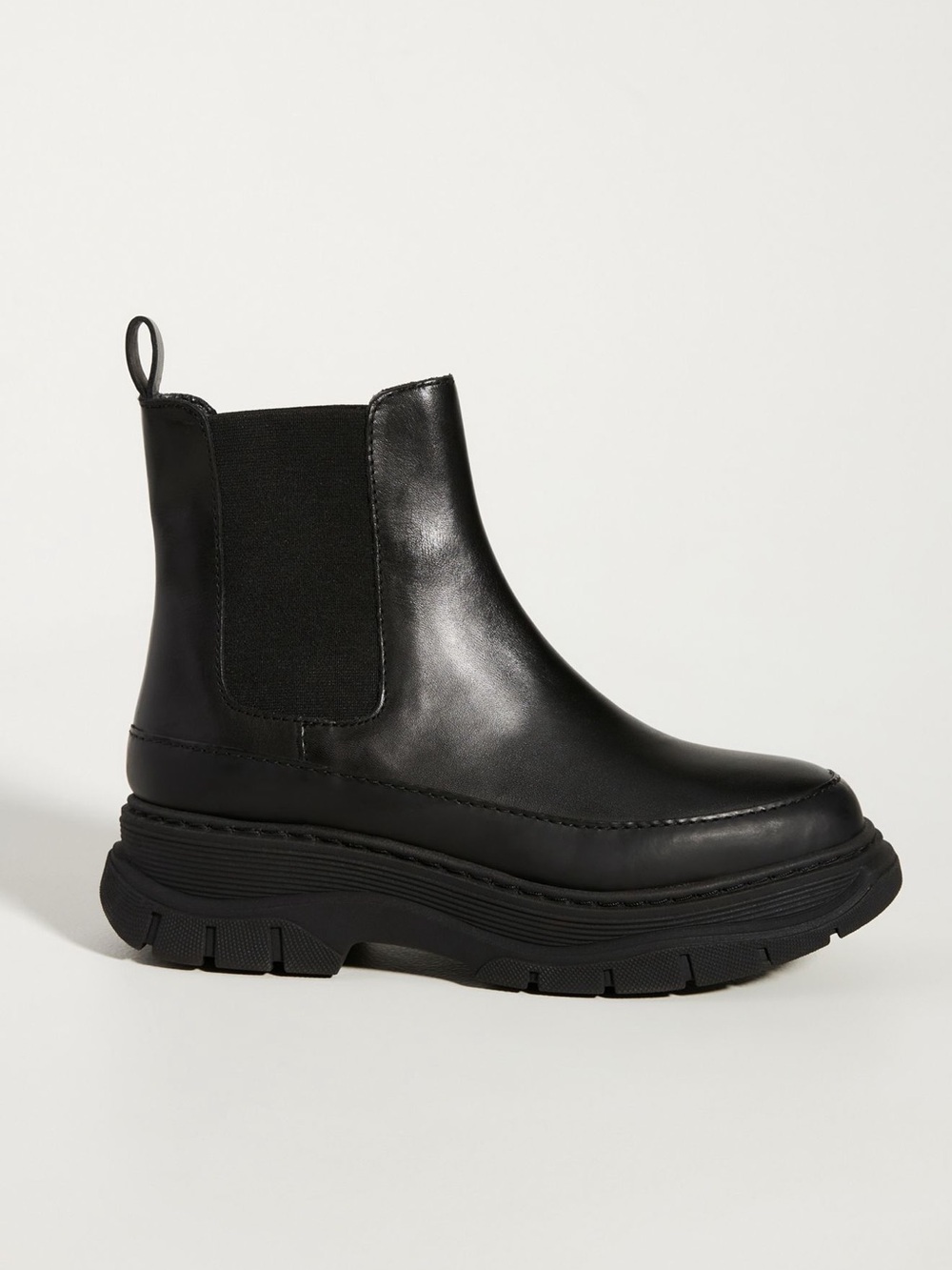Anthropologie Maeve | Bumper Chelsea Leather Boots | US7.5 | Excellent Condition